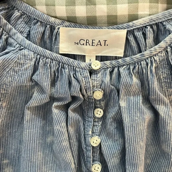 THE GREAT. Coast Walk Dress - Picture 6 of 9